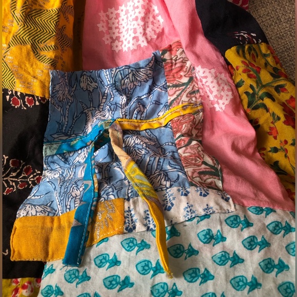 Patchwork pants, “One size fits all” but they’re on the smaller side - Picture 6 of 8